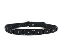 BULLET 69 38mm Studded Real Leather Jean Belt B154[Medium 32" - 36" Waist]
