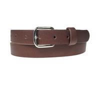 BULLET 69 New Quality Mens Womens 1" Silver Buckle Real Leather Made 25mm Belt In England[Large 36"-40",Tan,1" Silver]