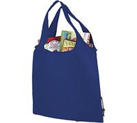 Bullet Bungalow Foldable Polyester Tote (Pack Of 2) (40.6 x 38cm) (Royal Blue)