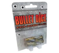 Bullet Dice 2nd Edition | Custom Dice, Perfect for use with Steve Jackson Games, DND, RPGs, Tabletop Games, and Role-Playing Adventures