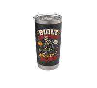 Bullet Different Mostly Sore Gym Skull Stainless Steel Insulated Tumbler