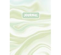 Bullet Dotted Journal: A 200-Page Dot Grid Notebook with Quotes & Prompts for Reflection, Healing, and Goal-Setting 8.5” x 11” | Glossy Hardcover | Green Marble Design