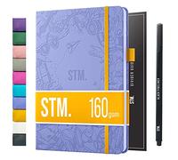 Bullet Dotted Journal Dot Grid Notebook | A5 Daily Journaling Notebooks for Personal Writing, Work, Women | 160gsm Thick Paper, Hard cover, Lay Flat Binding | 5x7 Journals Cuaderno Libretas de apuntes