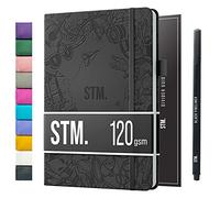 Bullet Dotted Journal Dot Grid Notebook | A5 Daily Journaling Notebooks for Personal Writing, Work, Women | 120gsm Thick Paper, Hard cover, Lay Flat Binding | 5x7 Journals Cuaderno Libretas de apuntes