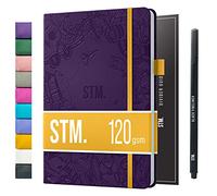 Bullet Dotted Journal Dot Grid Notebook | A5 Daily Journaling Notebooks for Personal Writing, Work, Women | 120gsm Thick Paper, Hard cover, Lay Flat Binding | 5x7 Journals Cuaderno Libretas de apuntes