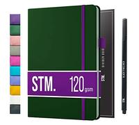 Bullet Dotted Journal Dot Grid Notebook | B5 Daily Journaling Notebooks for Personal Writing, Work, Women | 120gsm Thick Paper, Hard cover, Lay Flat Binding | B5 <8.5 x 11 Cuaderno Libretas de apuntes