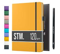 Bullet Dotted Journal Dot Grid Notebook | B5 Daily Journaling Notebooks for Personal Writing, Work, Women | 120gsm Thick Paper, Hard cover, Lay Flat Binding | B5 <8.5 x 11 Cuaderno Libretas de apuntes