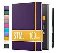 Bullet Dotted Journal Dot Grid Notebook | B5 Daily Journaling Notebooks for Personal Writing, Work, Women | 160gsm Thick Paper, Hard cover, Lay Flat Binding | B5 <8.5 x 11 Cuaderno Libretas de apuntes