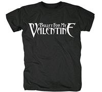Bullet For My Valentine Mens T Shirt Black Classic Logo Official