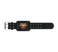 Bullet For My Valentine Two Pistols Official New Black Leather Wristband