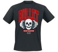 Bullet For My Valentine Electric Varsity Skull T-Shirt black S