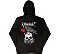 Bullet For My Valentine Unisex Adult Raven Logo Pullover Hoodie (S) (Black)