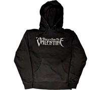 Bullet For My Valentine Hoodie Logo and Raven Official Unisex Black Pullover XXL