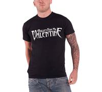 Bullet For My Valentine Mens T Shirt Black Classic Logo Official
