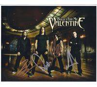 Bullet For My Valentine SIGNED Photo 1st Generation PRINT Ltd 150 + Certificate (1)
