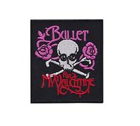 Bullet for My Valentine Sk_1 Patch Badge Embroidered Iron on Applique Souvenir Accessory