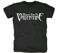 Bullet For My Valentine T-Shirt Band Logo Official New Black