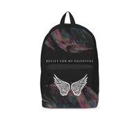 Bullet For My Valentine Wings 1 Unisex Backpack Black, 100% Polyester,