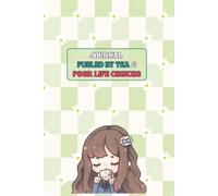 Bullet-Journal: Fueled by Tea & Poor Life Choices: 6x9 inches | 200 Pages | Cute Sassy Notebook for women, girls, teens and kids