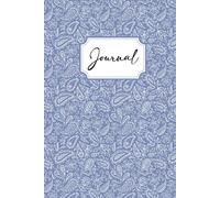 Bullet Journal - Periwinkle paisley: 250+ pages, Dotted matrix, Hardcover Notebook and Planner, Dot Grid paper, and Sketchbook, Monthly Calendar, Meal Planner