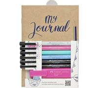 Faber-Castell Creative Studio Bullet Journaling Starter Set, Multicoloured, 9 Pieces, For Art, Craft, Drawing, Sketching, Home, School, University, Colouring