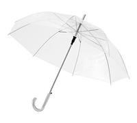 Bullet Kate Transparent Automatic Umbrella, 23in, Transparent White, 83 x 98 cm