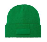 Bullet Men's Boreas Beanie With Patch in Bottle Green Bullet Bottle Green One Size