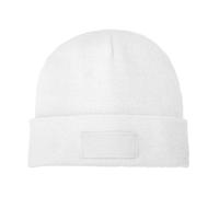 Bullet Men's Boreas Beanie With Patch in White Bullet White One Size