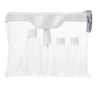 Bullet Munich Airline Approved Travel Bottle Set in Clear Bullet Clear