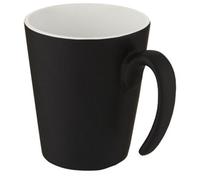 Bullet Oli Ceramic 360Ml Mug Solid Black/white (One Size)