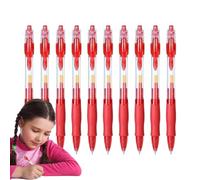 Bullet Point Pens - 0.5mm Writing Instrument, Quick Dry Ink Set, Lightweight Retractable Stationery Tool With Consistent Line Out Function | Reliable Solution For Playing