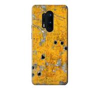 Bullet Rusting Yellow Metal Case Cover For OnePlus 8 Pro