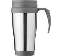 Bullet Sanibel Insulated Mug Silver/grey (12 X 18 X 8 Cm)