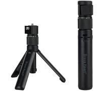 Bullet Time Handle Tripod Multi-Functional Tabletop Fold Tripod for Insta360 X4 Insta 360 X3,ONE RS,GO 2,ONE X2,ONE R,ONE X and Gopro pro Hero 11 10 9 5 4 3 Sport Camera Accessories（Black）