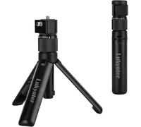 Bullet Time Rotating Grip Tripod for Insta360 X5/X4/X3, DJI OSMO Pocket 3, GoPro - 360° Rotating Handle, 1/4" Thread, 6LBS Load, Compact Selfie Stick & Tabletop Tripod
