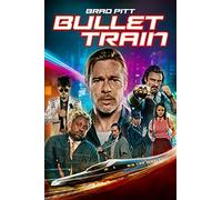 Bullet Train (2022) v1 Movie Poster Framed or Unframed Glossy Poster (A4-210 × 297 mm Framed) (A2-420 × 594 mm Unframed) (A4-210 × 297 mm Framed) (A4 210 x 297 mm Unframed)