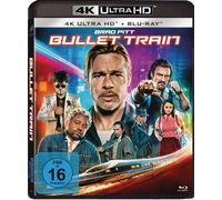 Bullet Train (4k Uhd+Blu-Ray) (4K UHD Blu-ray) Pitt Brad King Joey (US IMPORT)