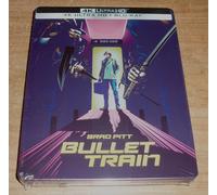 Bullet Train 4K UHD + Blu-Ray + 9 Postcards New Sealed Steelbook A-B-C