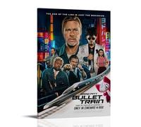 Bullet Train Anti Splash Art Posters Living Room And Bedroom Hanging Paintings Suitable for Multiple Scenarios No Need for Punching Easy to Install Suitable for Gifts And Personal UseFrame-style16x24i