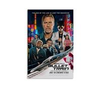 Bullet Train Anti Splash Art Posters Living Room And Bedroom Hanging Paintings Suitable for Multiple Scenarios No Need for Punching Easy to Install Suitable for Gifts And Personal UseUnframe-style12x1