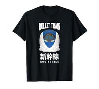 Bullet Train Shinkansen Japanese Kanji 500 Series Japan Rail T-Shirt