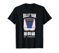 Bullet Train Shinkansen Japanese Kanji E7 Series Japan Rail T-Shirt