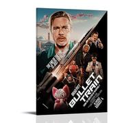 Bullet TrainOil Painting Canvas Printing Waterproof And Stain Resistant Suitable for Any Decorative Style of Bedroom Living Room OfficeFrame-style24x36inch(60x90cm)