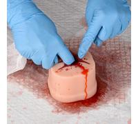 Bullet Wound Packing Task Trainer Model Kit,Stop The Bleed Training Kit,Can Practice Hemostasis and Bandaging Skills,Bleed Control Kit for Medical Cla