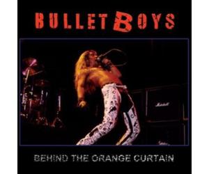BULLETBOYS - BEHIND THE ORANGE CURTAIN RED BLACK MARBLE VINYL - Viny - K4z