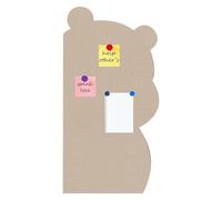 Bulletin Boards for Walls, Bulletin Boards for Walls | Bear Shaped Push Pins Felt Wall Tiles | Aesthetic Photo Holder, Wall Display Board for Decoration