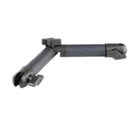 Bulletpoint Locking Adjustable Carbon Fiber Kevlar Mounting Arm with Articulating Joint Dual 20mm Socket Ends (7cm-to-7cm)