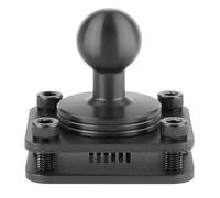 Bulletpoint Metal 4-Hole AMPS Base Mount with 20mm (0.787 inches) Mounting Ball with Metal Backing Plate + Installation Hardware