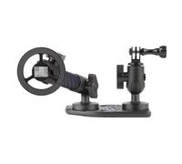 Bulletpoint Metal Dash Mount Cell Phone Holder & Action Camera Bracket Compatible with 2024+ Jeep Wrangler JL, 4xe & Gladiator Dual 20mm Ball Base (Driver Side Magsafe Compatible)