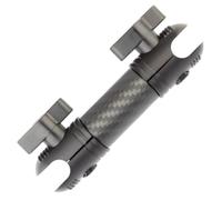 Bulletpoint Mounting Solutions Dash Mount 4.7" Arm Compatible with iPhone and Android Smartphones - Fits 20mm Attachment Ball (Matte Black Carbon Fiber)
